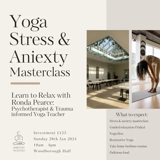 Sunday Retreat: Trauma Informed Yoga, Stress & Anxiety Masterclass at Woodborough Hall Nottinghamshire